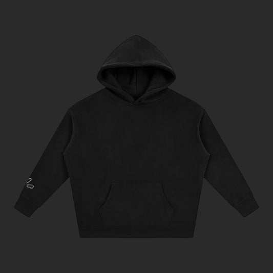Oversize Fleeced Drip Hoodie