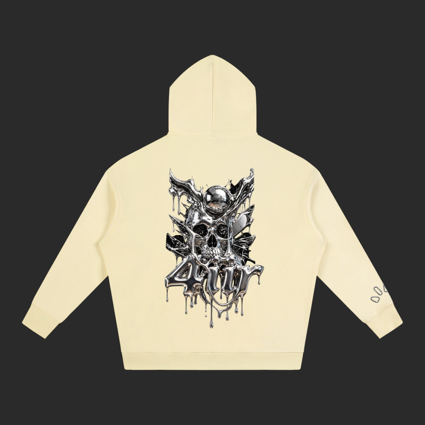 Oversize Fleeced Drip Hoodie