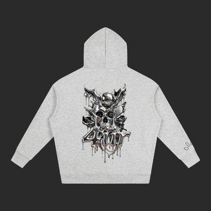 Oversize Fleeced Drip Hoodie