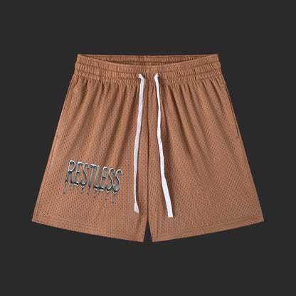 Restless Mesh Drawstring Shorts
