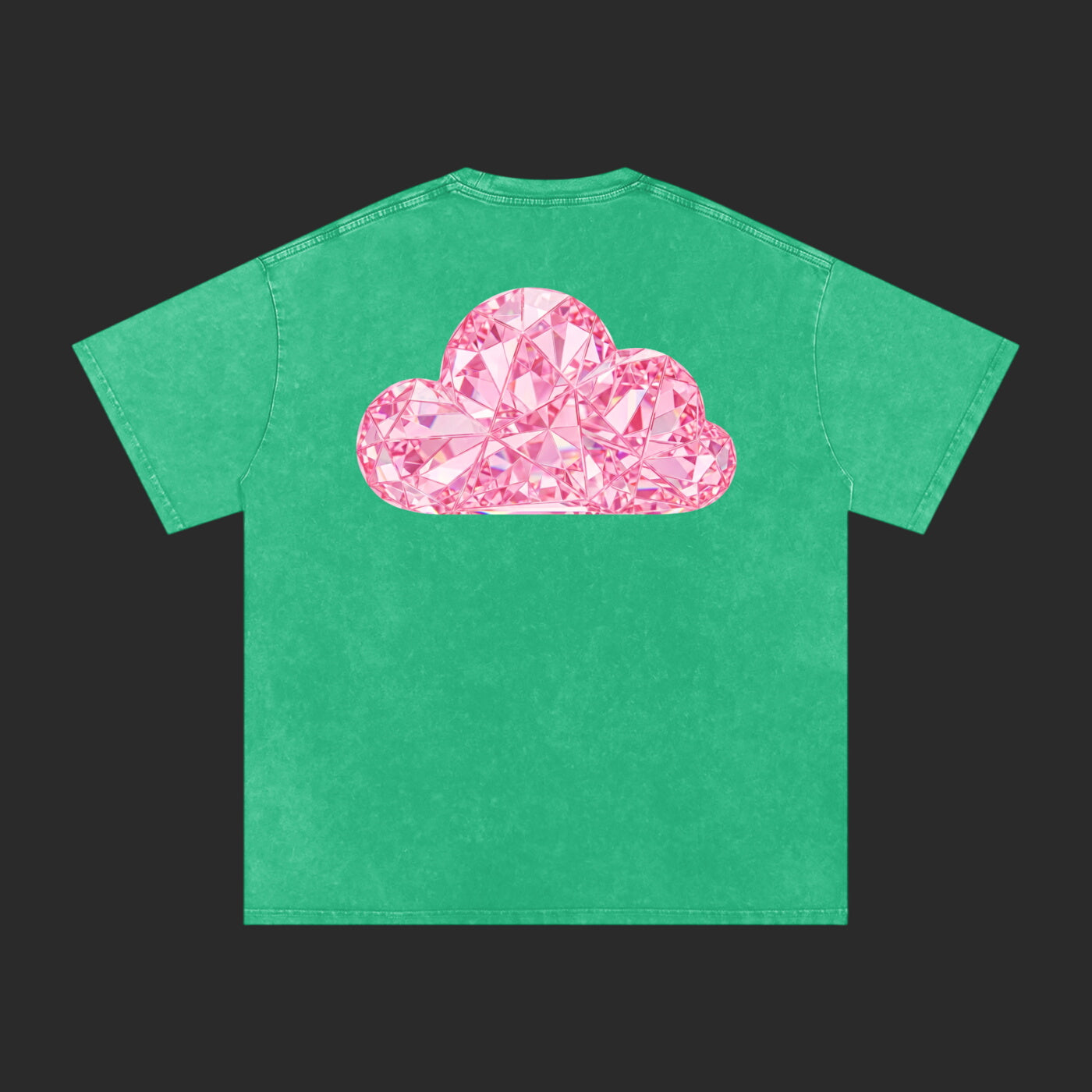 Pink Cloud Washed T