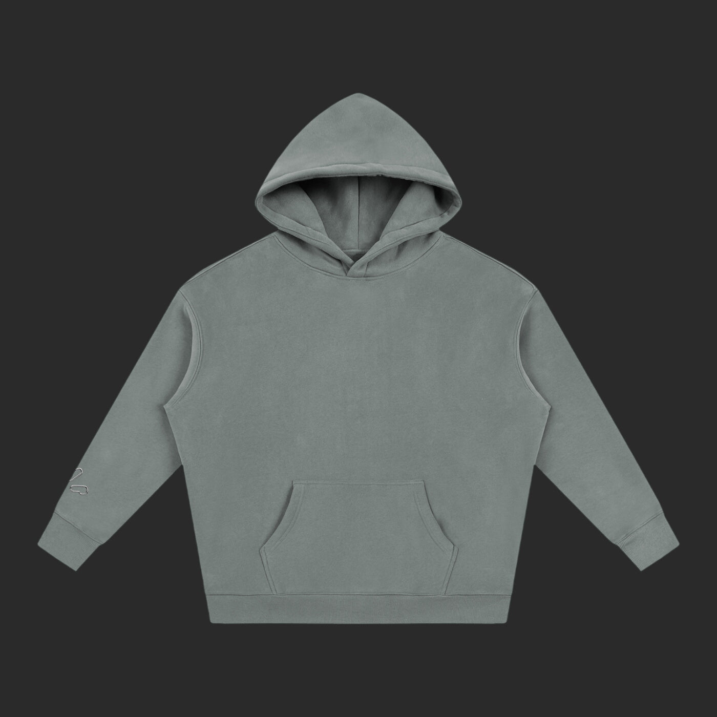 Oversize Fleeced Drip Hoodie