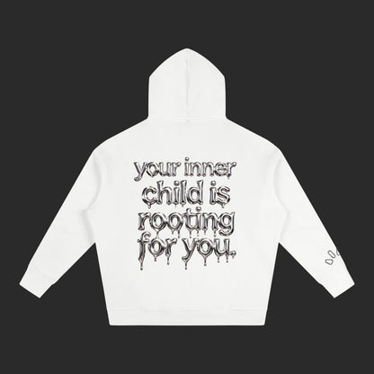 Oversize Fleeced Drip Hoodie