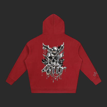 Oversize Fleeced Drip Hoodie