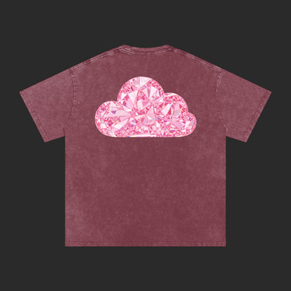 Pink Cloud Washed T