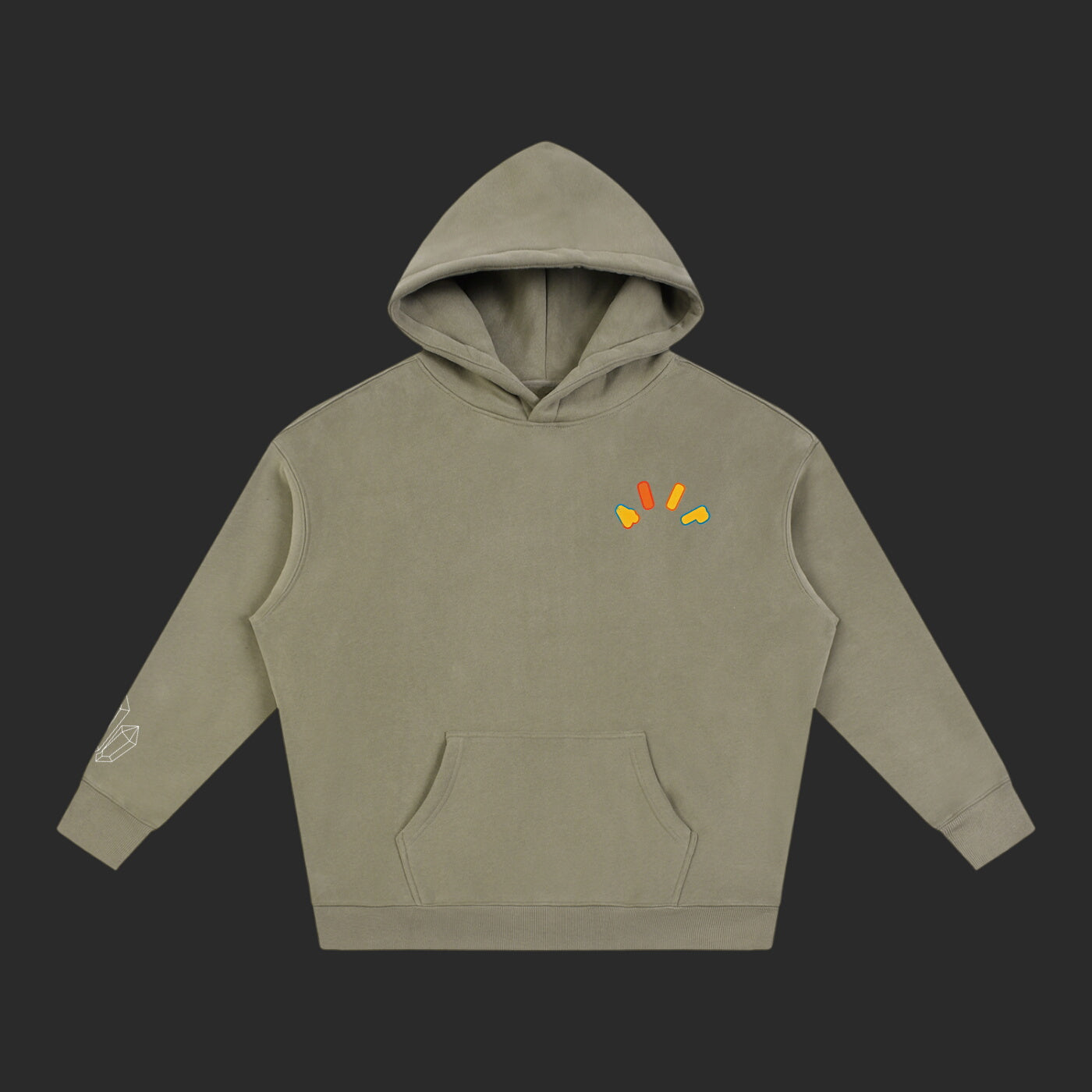 Crystal - Lava Hoodie