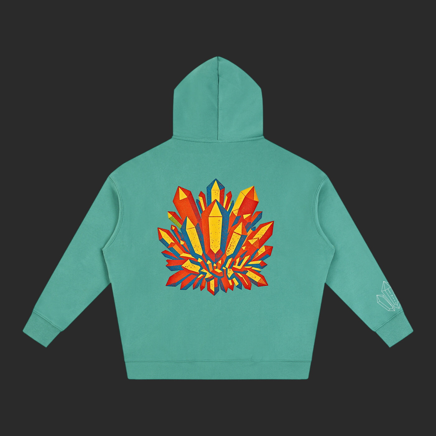 Crystal - Lava Hoodie