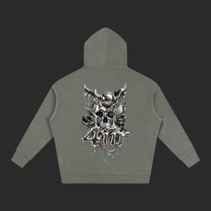 Oversize Fleeced Drip Hoodie