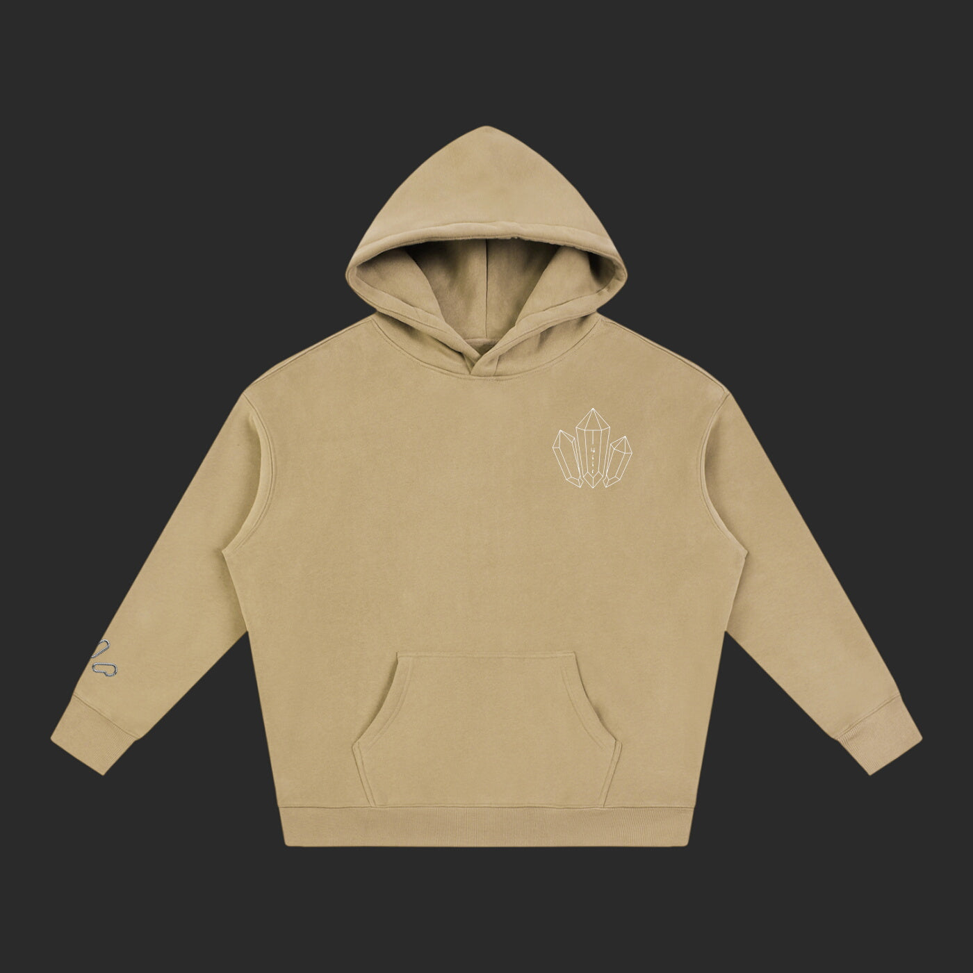 Oversize Fleeced Drip Hoodie