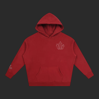 Oversize Fleeced Drip Hoodie