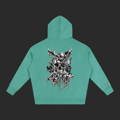 Oversize Fleeced Drip Hoodie