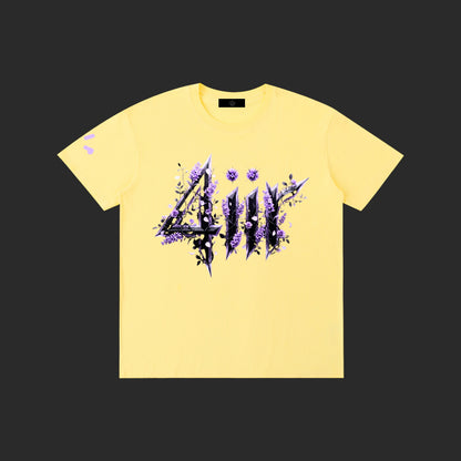 Purple Floral 4iir T
