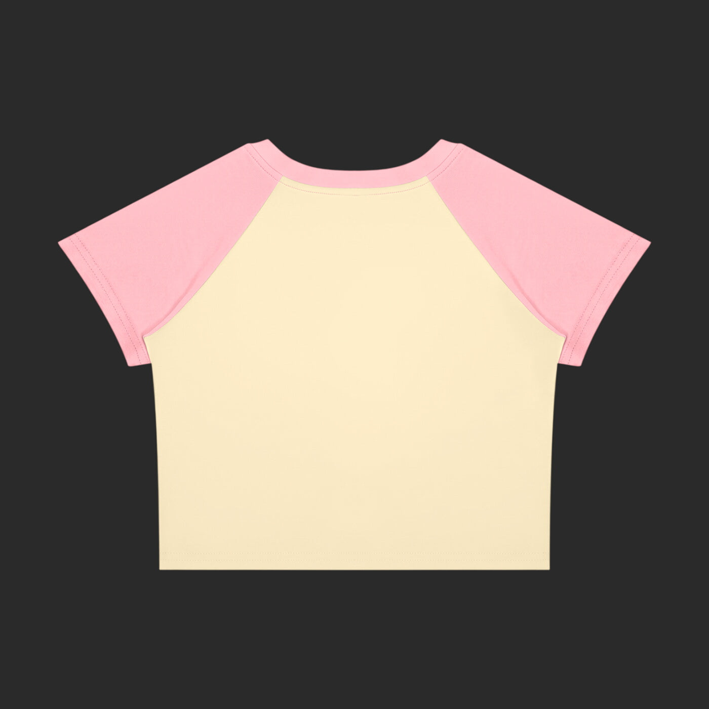 Melt My Heart Crop Block Baby T