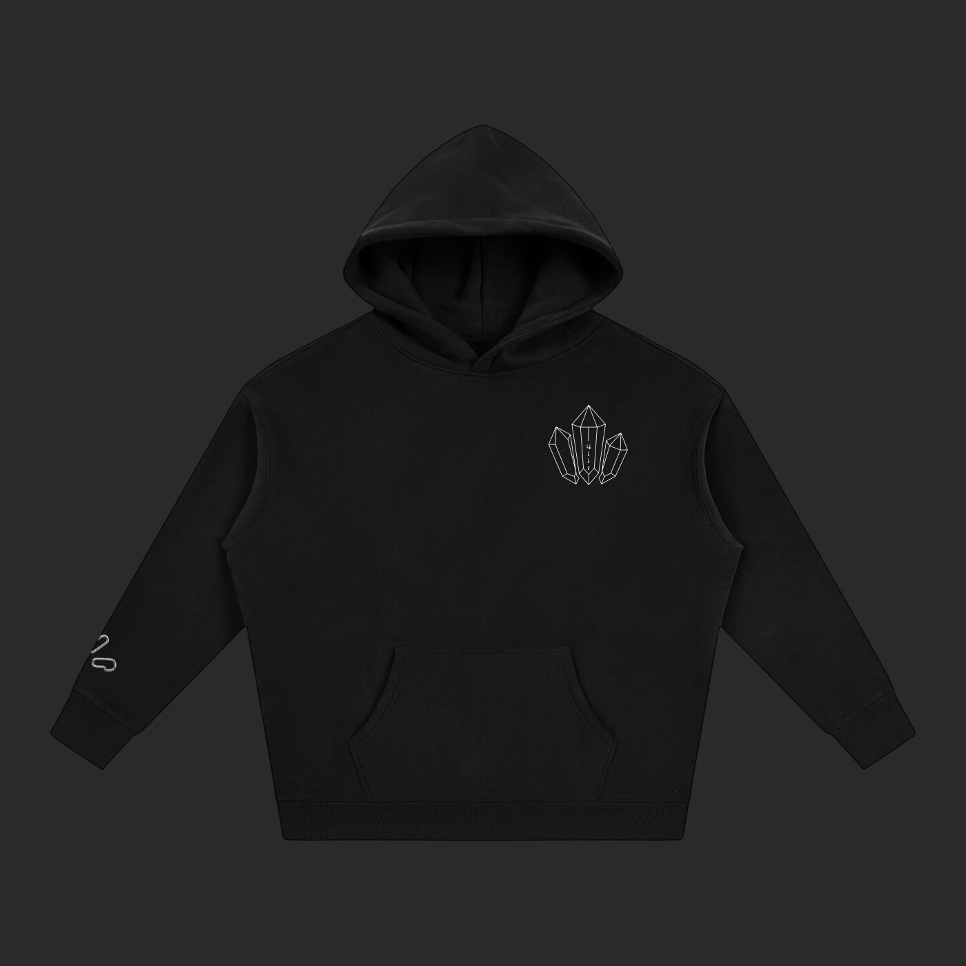 Oversize Fleeced Drip Hoodie