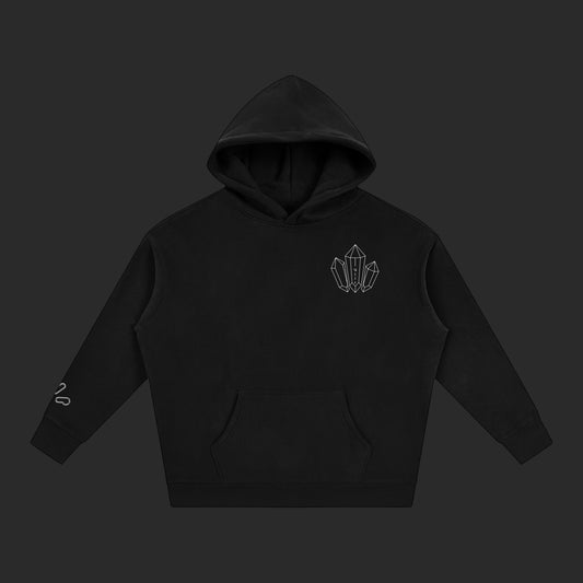Oversize Fleeced Drip Hoodie
