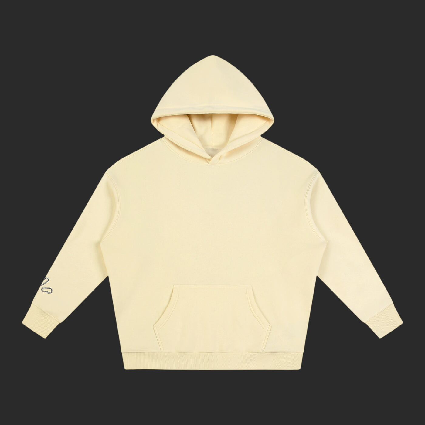 Oversize Fleeced Drip Hoodie