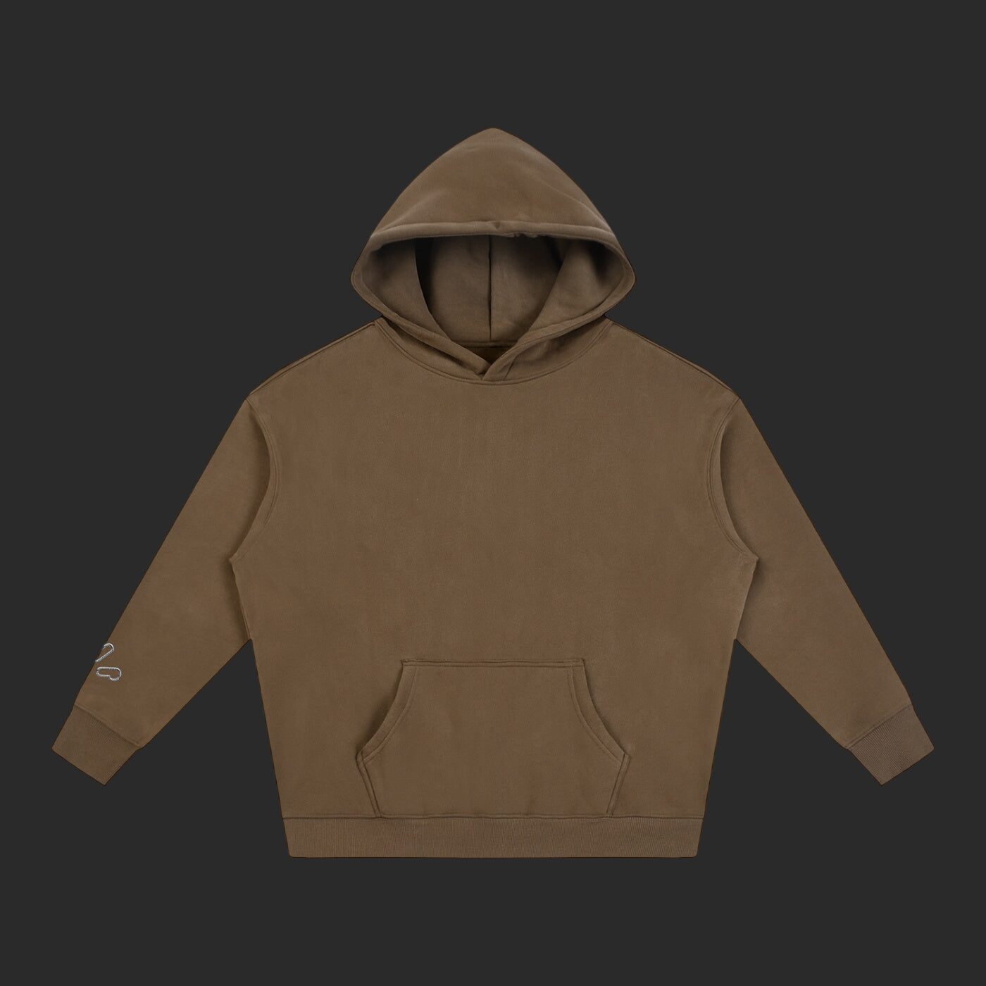 Oversize Fleeced Drip Hoodie