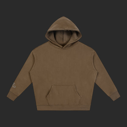 Oversize Fleeced Drip Hoodie