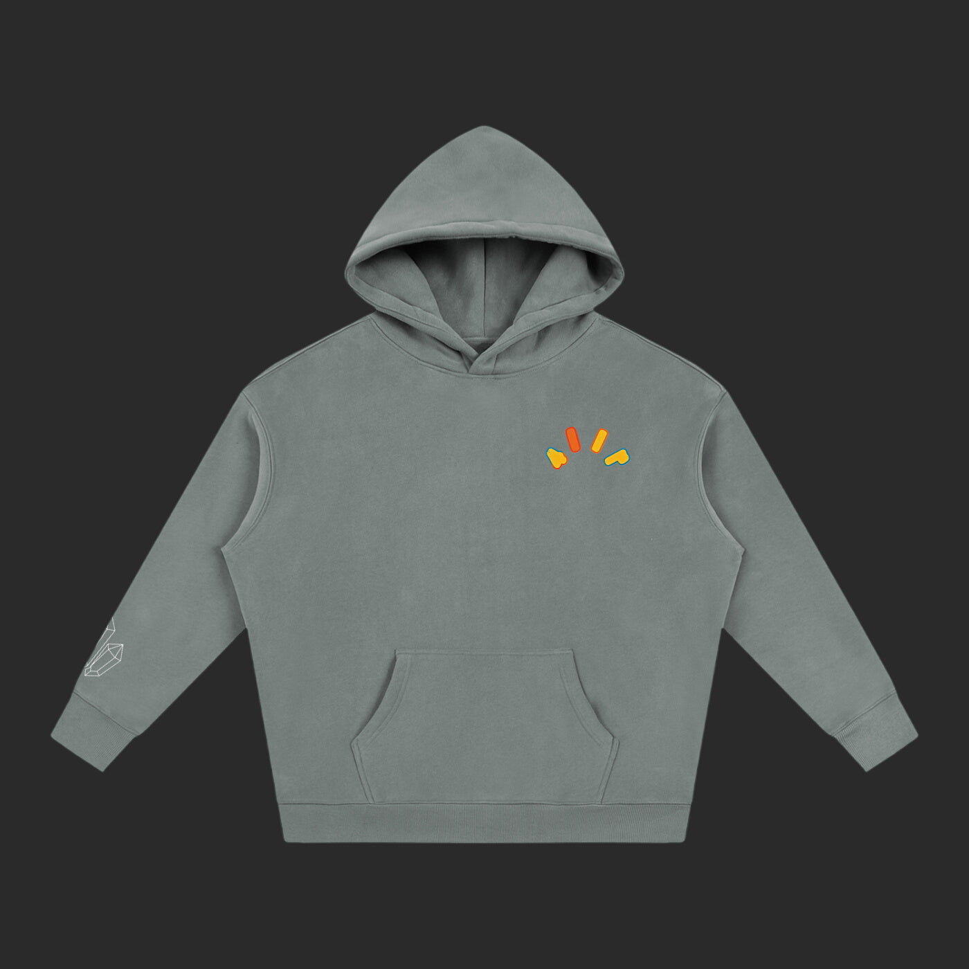 Crystal - Lava Hoodie