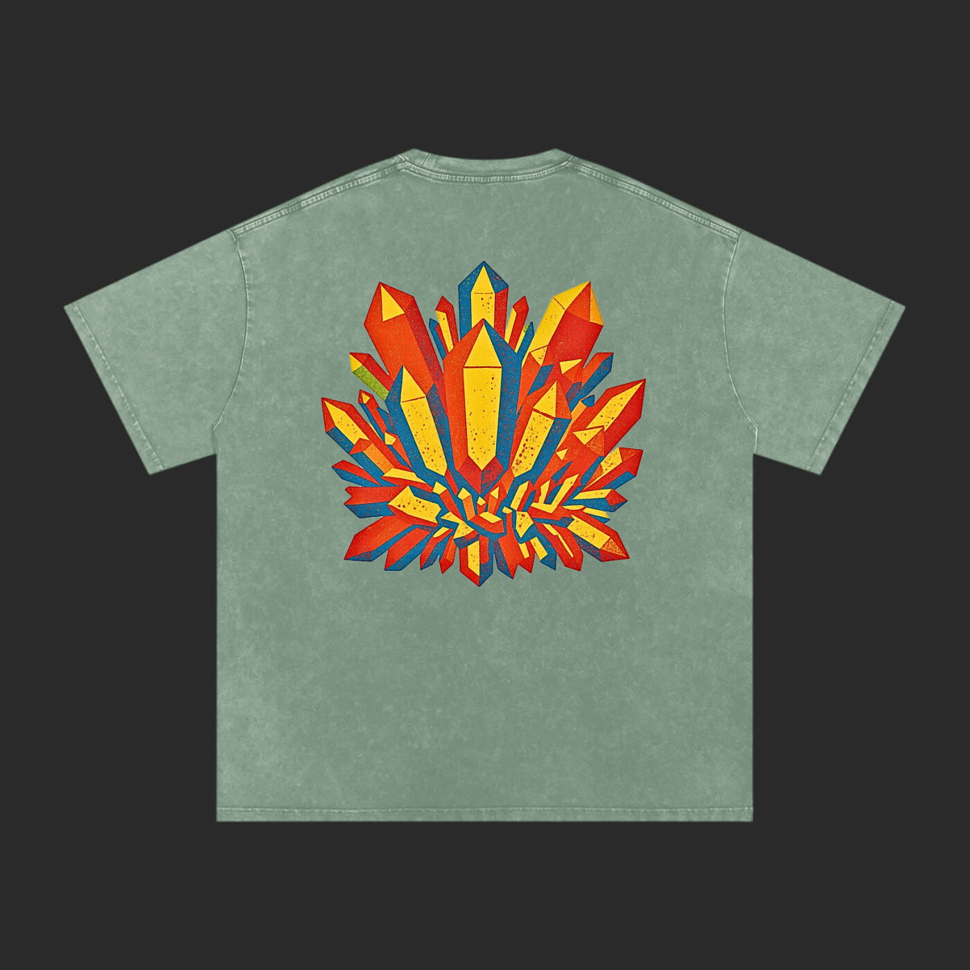 Crystal - Lava Washed T