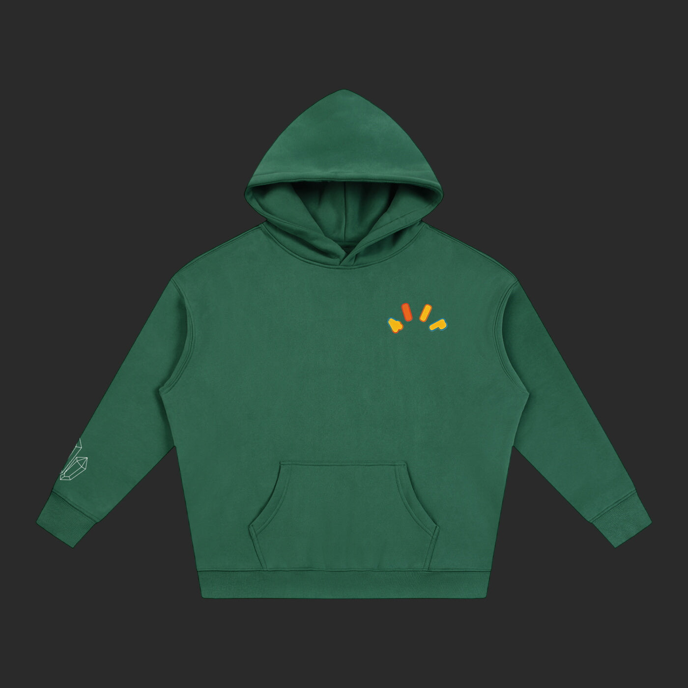 Crystal - Lava Hoodie