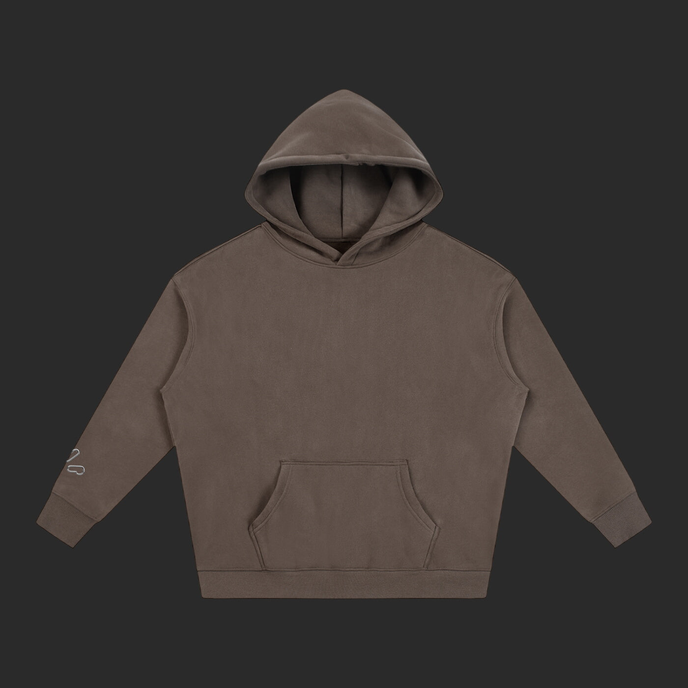 Oversize Fleeced Drip Hoodie