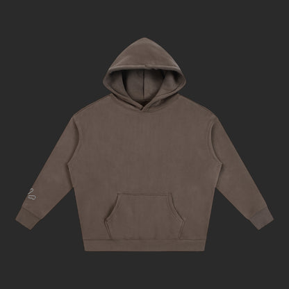 Oversize Fleeced Drip Hoodie