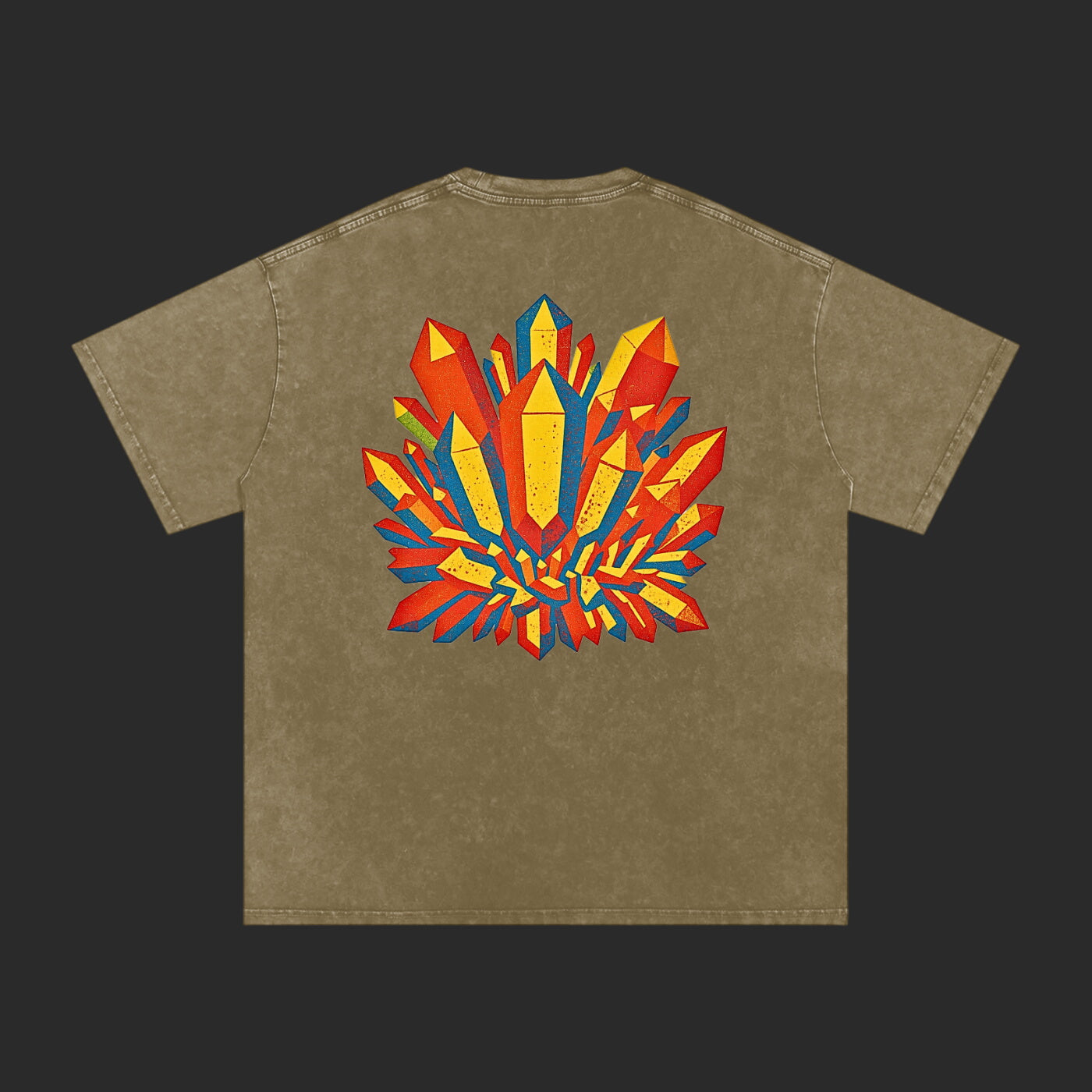 Crystal - Lava Washed T