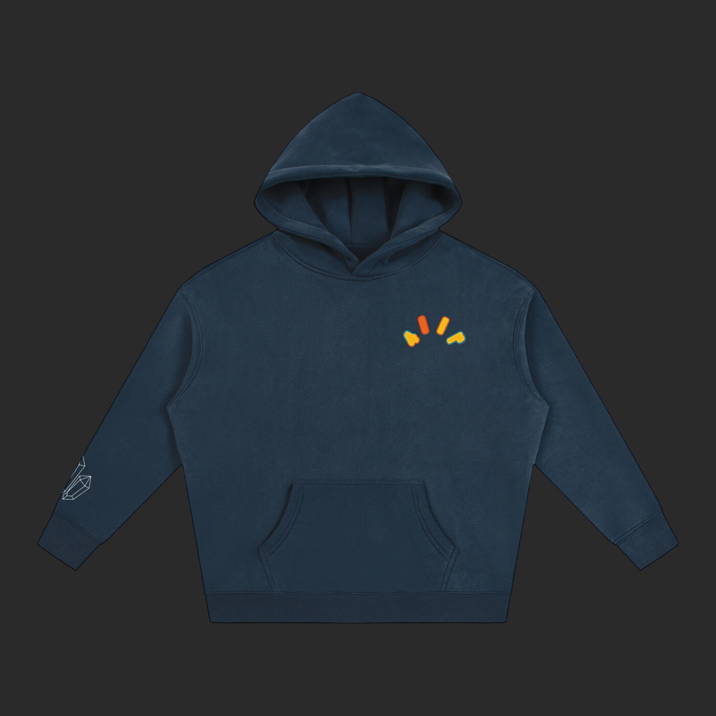 Crystal - Lava Hoodie