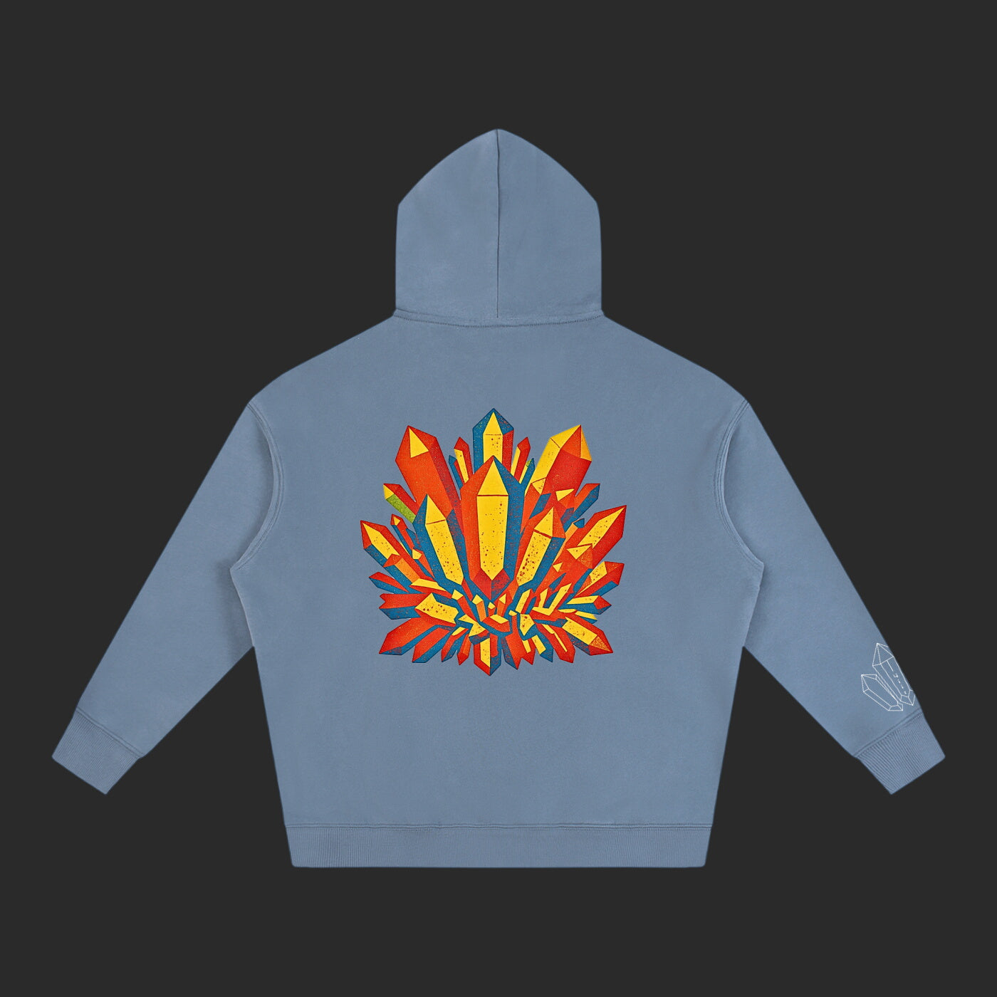Crystal - Lava Hoodie