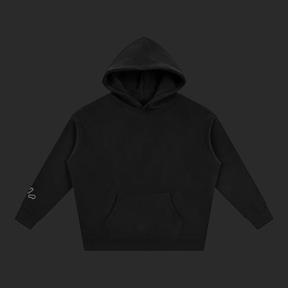 Oversize Fleeced Drip Hoodie