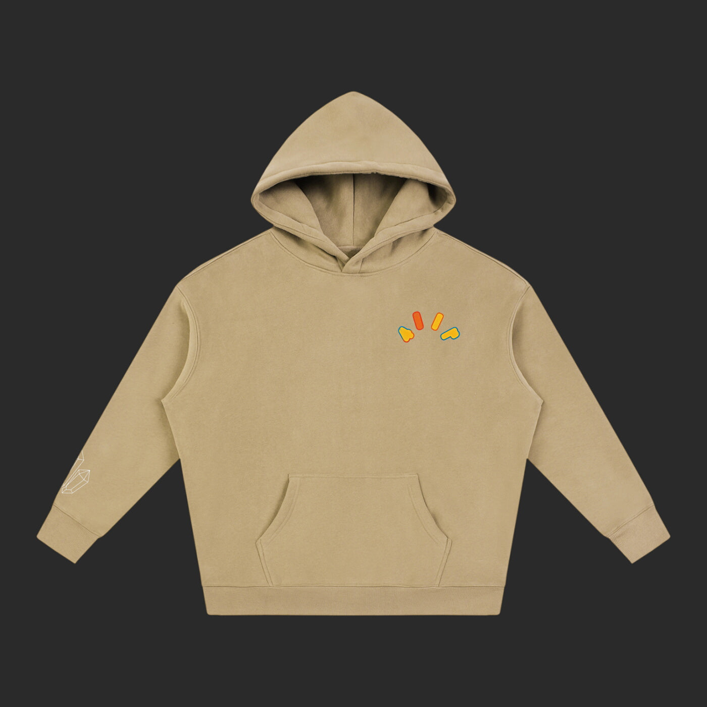 Crystal - Lava Hoodie