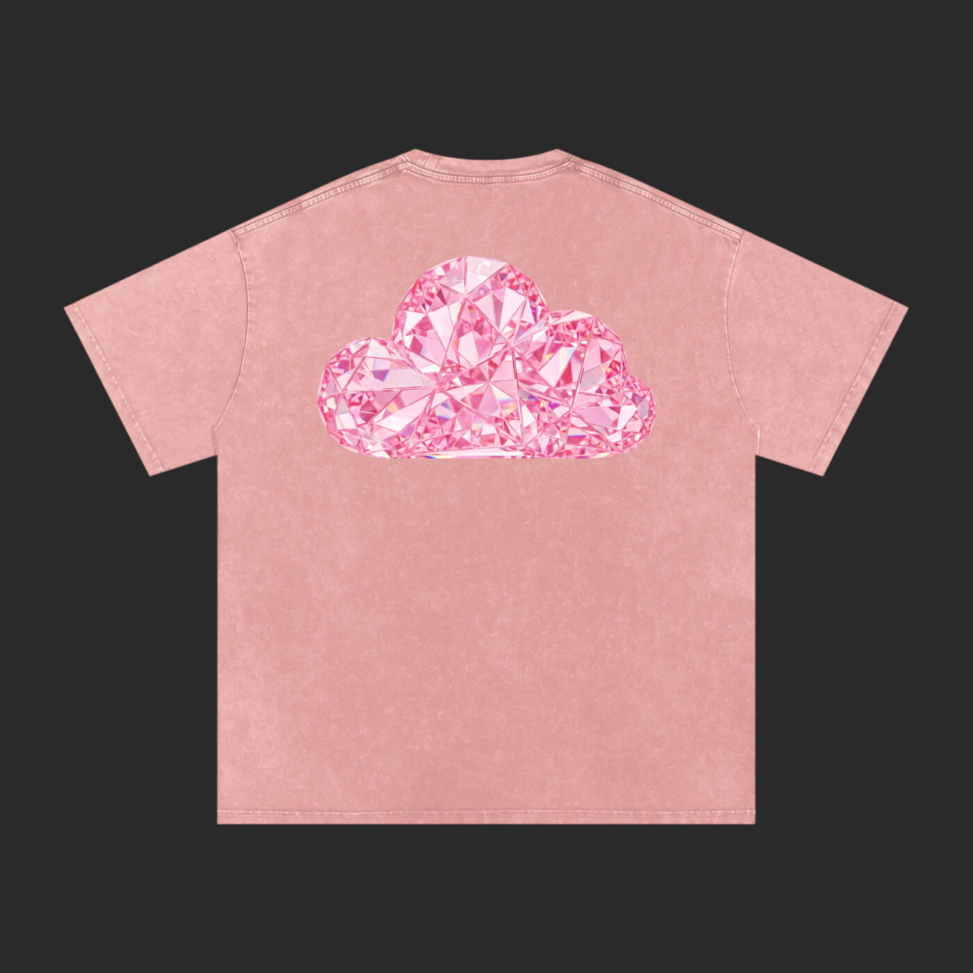 Pink Cloud Washed T