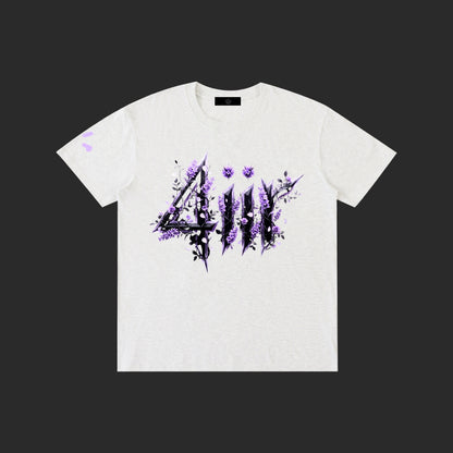 Purple Floral 4iir T