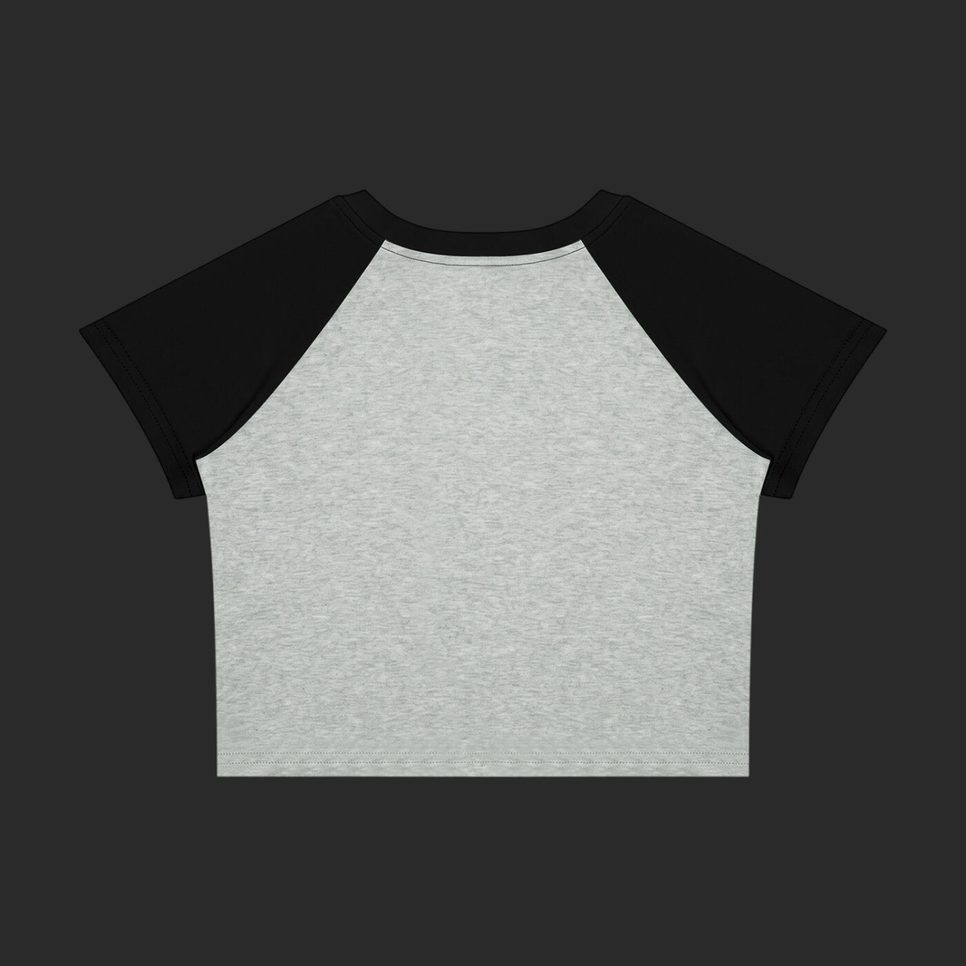 Melt My Heart Crop Block Baby T