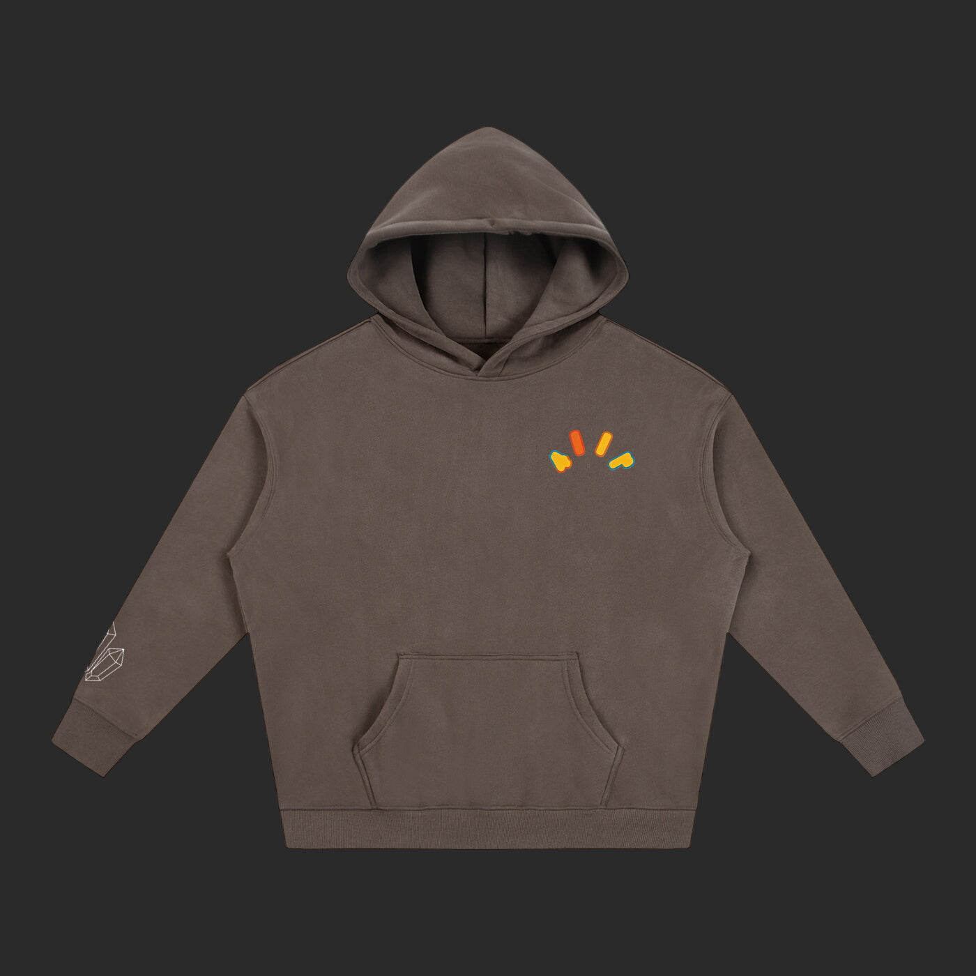 Crystal - Lava Hoodie