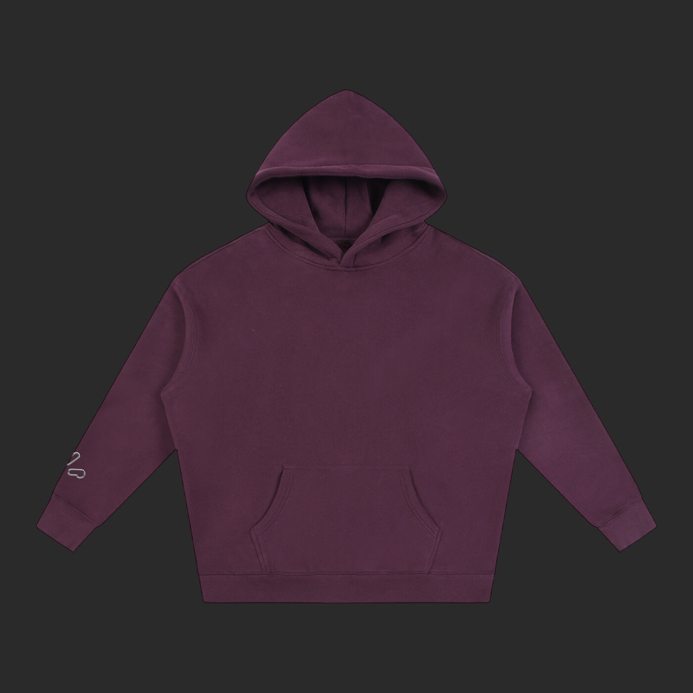Oversize Fleeced Drip Hoodie