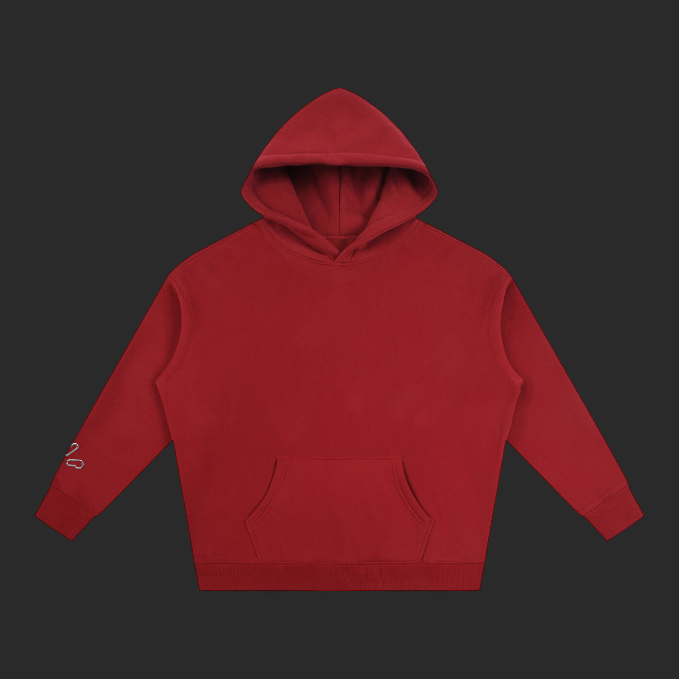 Oversize Fleeced Drip Hoodie