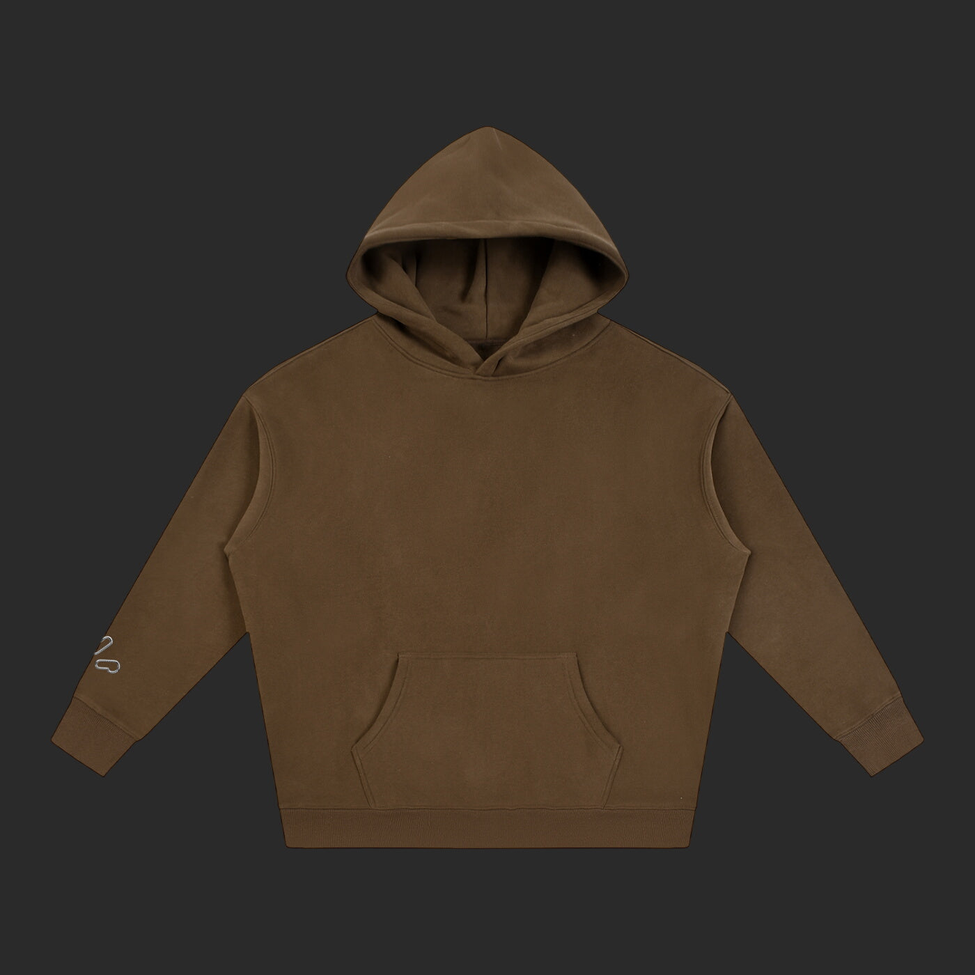 Oversize Fleeced Drip Hoodie