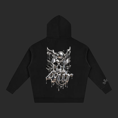 Oversize Fleeced Drip Hoodie