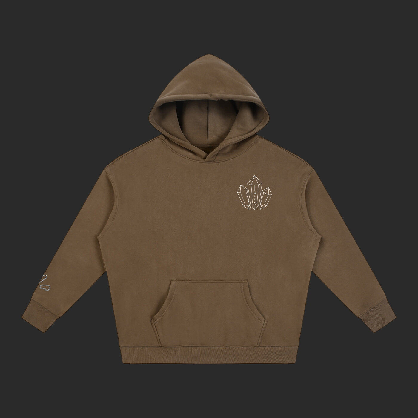 Oversize Fleeced Drip Hoodie