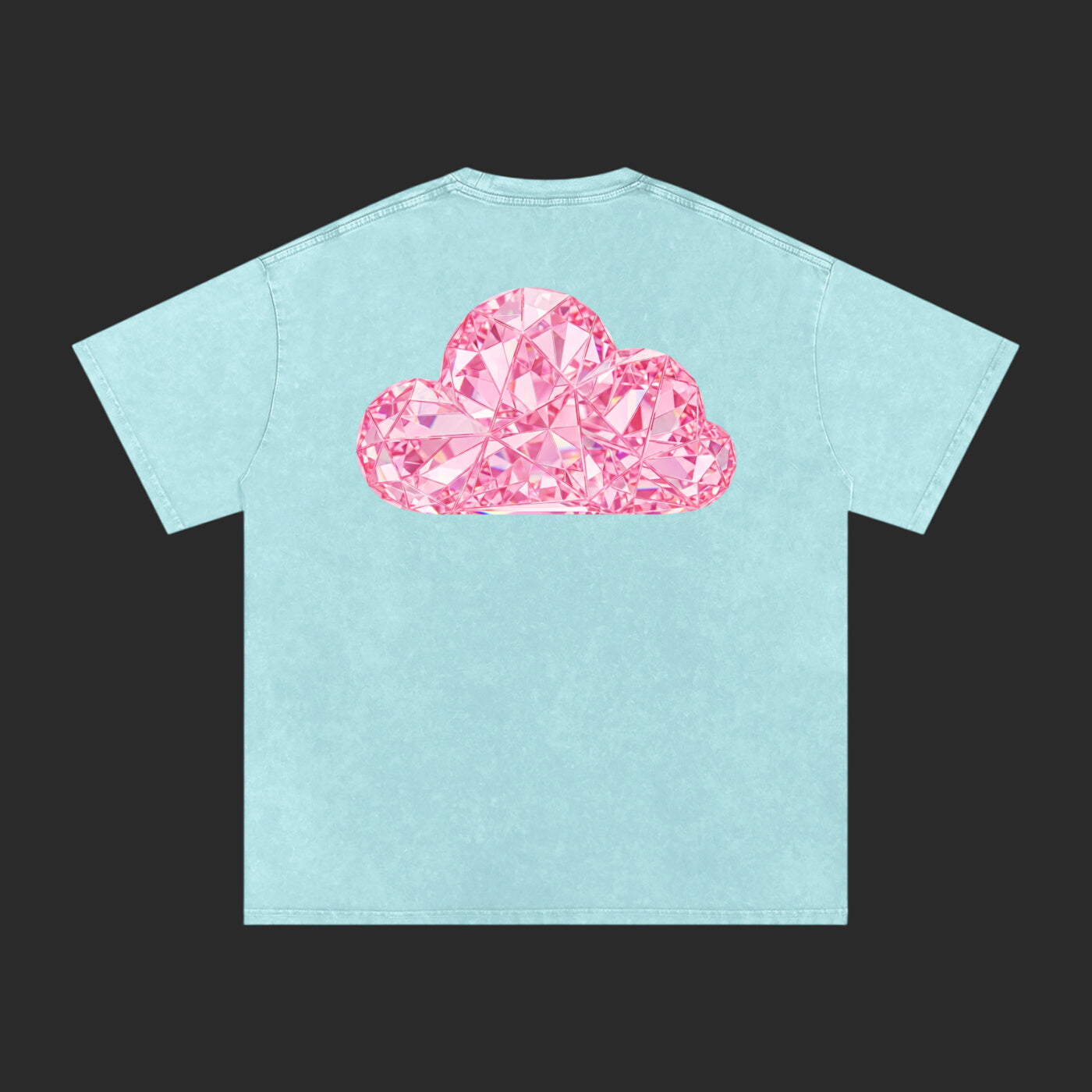 Pink Cloud Washed T
