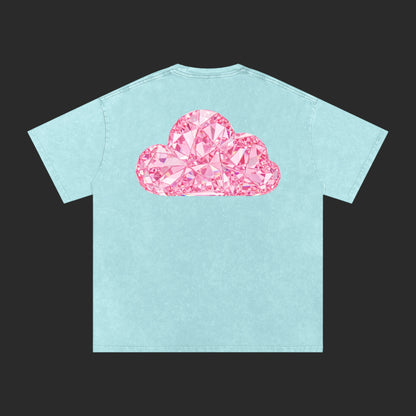 Pink Cloud Washed T