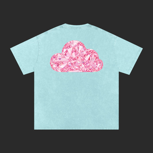 Pink Cloud Washed T