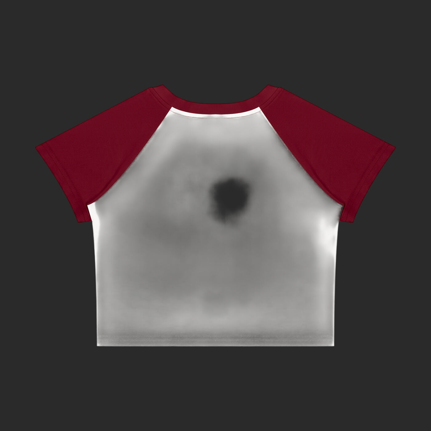 Melt My Heart Crop Block Baby T