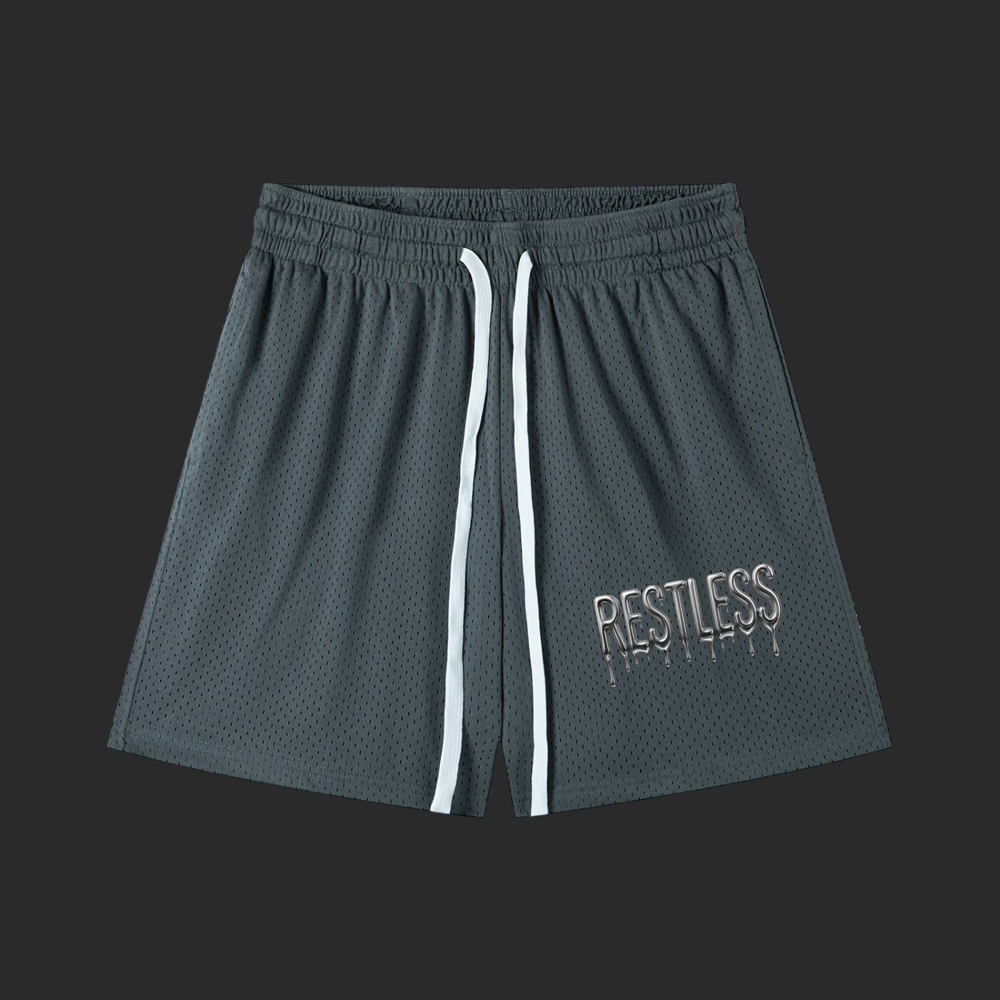 Restless Mesh Drawstring Shorts