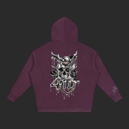 Oversize Fleeced Drip Hoodie