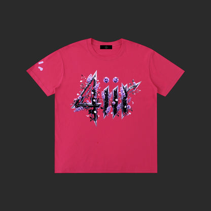Purple Floral 4iir T