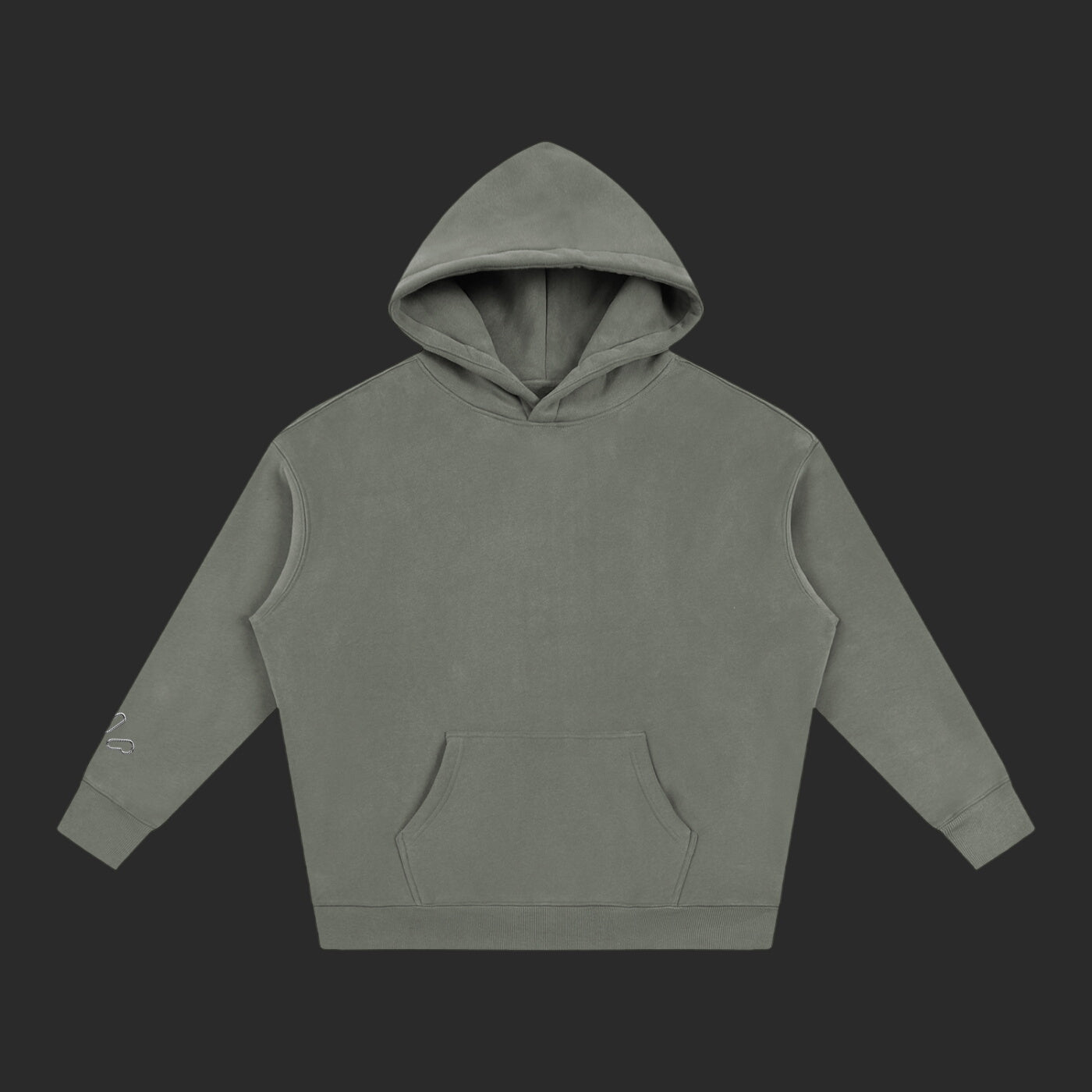 Oversize Fleeced Drip Hoodie