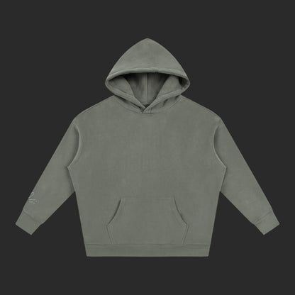 Oversize Fleeced Drip Hoodie